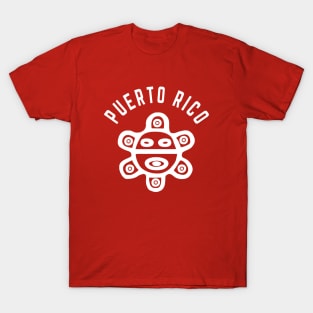 Puerto Rico Sol Taino Boricua Puerto Rican Indian Symbols T-Shirt